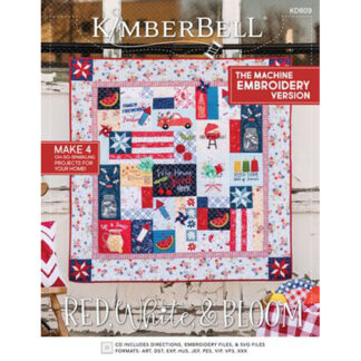 ED - Red White & Bloom - KD809 - Kimberbell