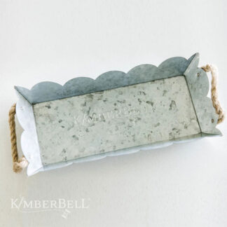 Kimberbell - Scalloped Metal Tray - KDMR128