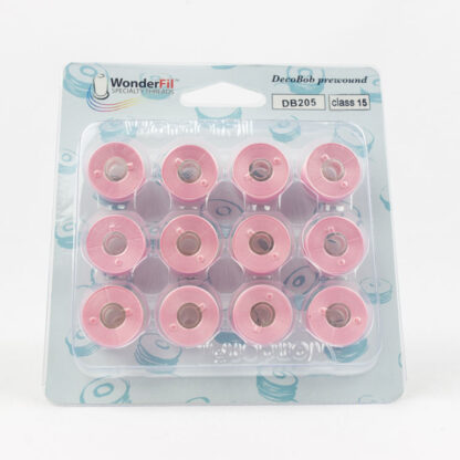 WonderFil - DecoBob 15  - 205 - Soft Pink - 80wt - 123m