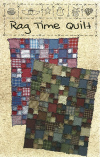 Rag Time Quilt - Quilt Pattern - Sandy Brawner