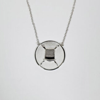 Jewelry - Thimble Coin Necklace - The Quilt Spot