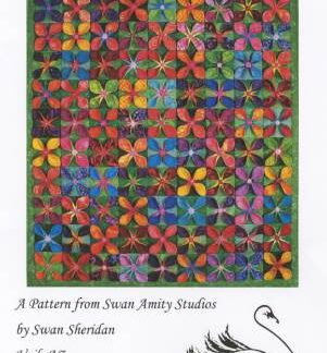 Pattern - #1513 - Popped Color Quilt - Swan Amity Studios