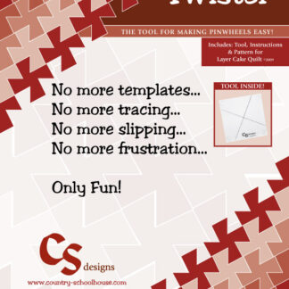 Twister Pinwheel - Template - CS Designs