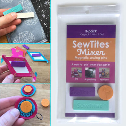 SewTites Mixer 3 Pack  - Magnetic Sewing Pins  - SewTites