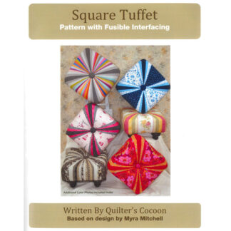 Pattern - Square Tuffet Pattern - Quilters Cocoon