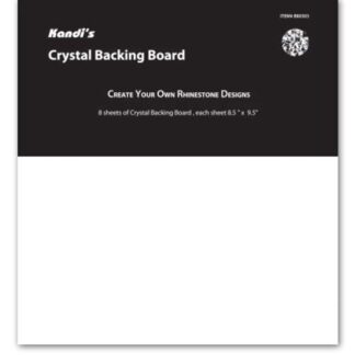 Crystal Backing Board - Rhinestone Designs - Kandi Corp
