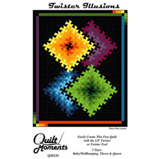 Patterns - Twister Illusions - #131 - Quilt Moments