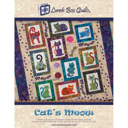 ED - Cats Meow - Lunch Box Quilts