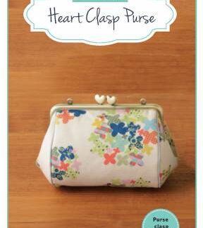 Pattern with Clasp - Heart Clasp Purse Kit with Pattern - Zakka