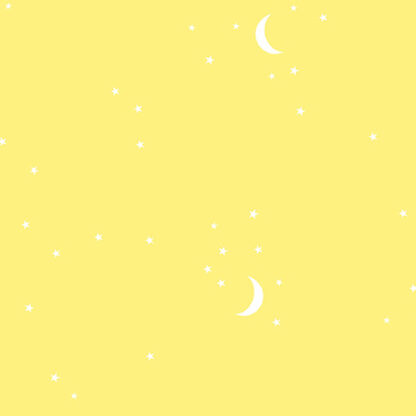 Moon and Stars - 9708 - Y - Yellow - Andover