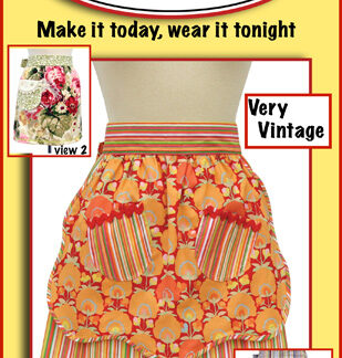 Pattern - Very Vintage Apron - Apron Lady Designs