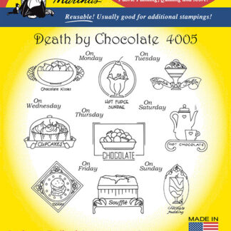 Iron-On Transfers - 4005 - Death by Chocolate - Aunt Martha's fo