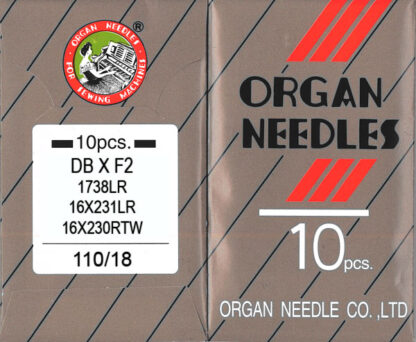 Organ  - DBxF2  - Leather  - 110/18  - 10 Pack  - Industrial Nee