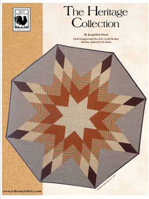 The Heritage Collection Pattern - Jacqueline Paton of Red rooste
