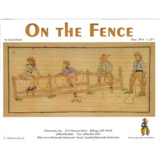 Laura Heine - On the Fence Collage Quilt - Pattern