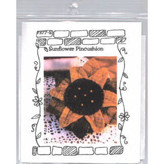 Patterns - General - Sunflower Pincushion Pattern - Simply Put