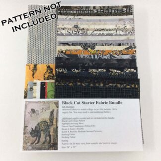 CQB - Black Cat Collage Quilt - Fabric Starter Bundle