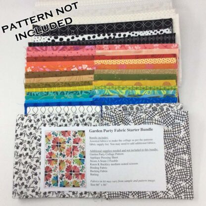 CQB - Garden Party Collage Quilt - Fabric Starter Bundle
