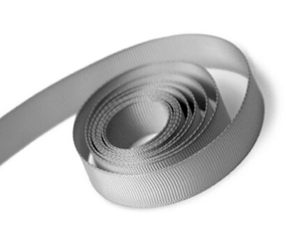 Grosgrain Ribbon  - 7420016  - 015  - Grey  - 5/8" wide  - Papil