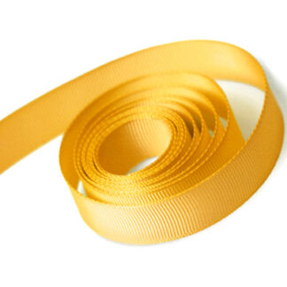 Grosgrain Ribbon  - 7420016  - 660  - Yellow Gold -5/8" wide  -