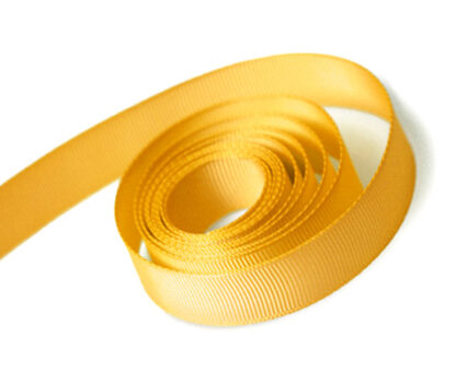 Grosgrain Ribbon  - 7420016  - 660  - Yellow Gold -5/8" wide  -
