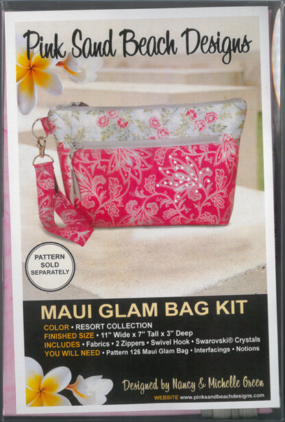 Maui Glam Bag Kit Resort - Pink Sand Beach Designs