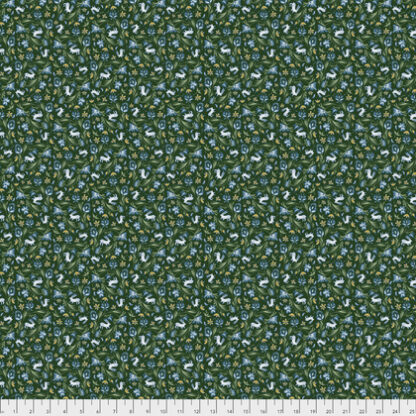 Bunnies Birds & Blooms  - PWMS002  - BOXWO  - Green  - Floral  -