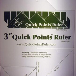 Prairie Points Ruler  - 3"  - Q30S  - by Quick Points Rulers