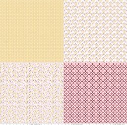 Panel  - Sew Cherry 2C  - 5809  - YEL  - Yellow  - General