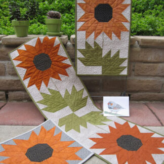 Pattern - #186 - Zebra Finch Quilts and Card - Quilt Pattern - S