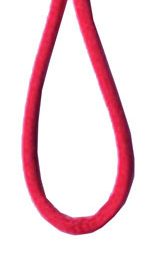 Rattail Cord  - 008240  - 008  - Red  - 4mm  - Polyester