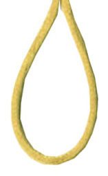 Rattail Cord  - 008240  - 085  - Antique Gold  - 4mm  - Polyeste