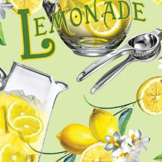 Lemon Fresh  - 017835  - 004  - Green  - Novelty  - Kanvas Studi