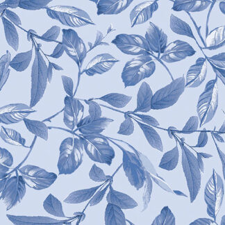 Blue Symphony  - 018937  - 050  - Blue  - Floral  - Kanvas Studi