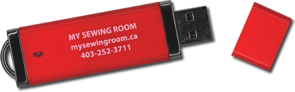 Acc - My Sewing Room USB Stick - 2GB Blank - $28.99 EACH - Custo