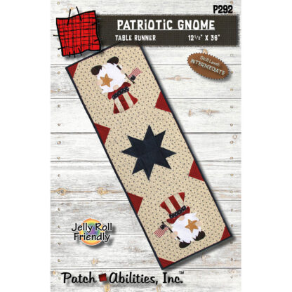 Patch Abilities - Pattern - P292 - Patriotic Gnome