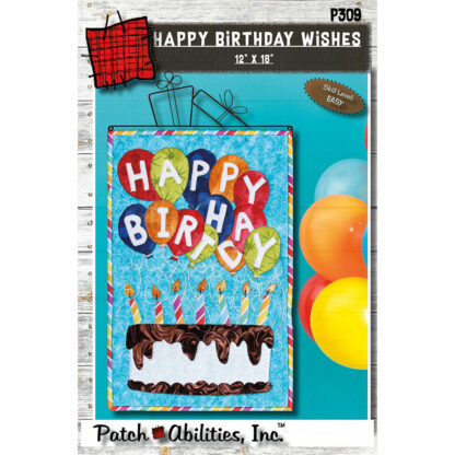 Patch Abilities - Pattern - P309 - Happy Birthday Wishes