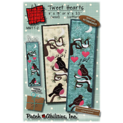 Patch Abilities - Pattern - MM11-02 - Tweet Hearts - MM11-2