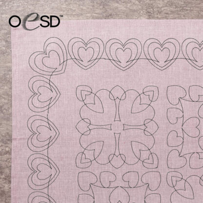 OESD - Embroidery Design - I Heart Quilting - Image 2