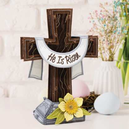 OESD - Embroidery Design - Freestanding Easter Cross