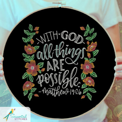 OESD - Embroidery Design - Faith by Shannon Roberts - Image 2