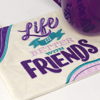 OESD - Embroidery Design - Friendship Mug Rugs