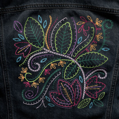 OESD - Embroidery Design - Blanket Stitch Blossoms