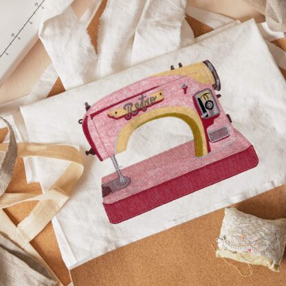 OESD - Embroidery Design - Retro Sewing Machines by Jen Bucheli