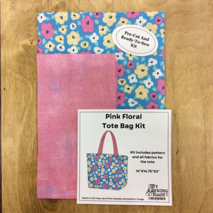 Tote Bag Kit - Pink Floral