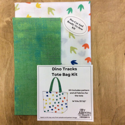 Tote Bag Kit -  Dino Tracks