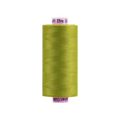 WonderFil - Efina - 1371m (1500y) - EF-010 - Spring Leaf - 60wt/2Ply Gassed Egyptian Cotton