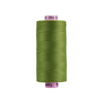 WonderFil - Efina - 1371m (1500y) - EF-012 - Avocado - 60wt/2Ply Gassed Egyptian Cotton