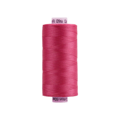 WonderFil - Efina - 1371m (1500y) - EF-022 - Raspberry - 60wt/2Ply Gassed Egyptian Cotton