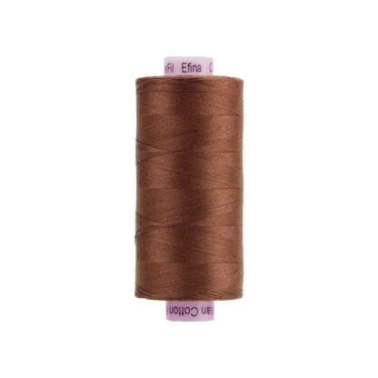 WonderFil - Efina - 1371m (1500y) - EF-028 - Rust - 60wt/2Ply Gassed Egyptian Cotton